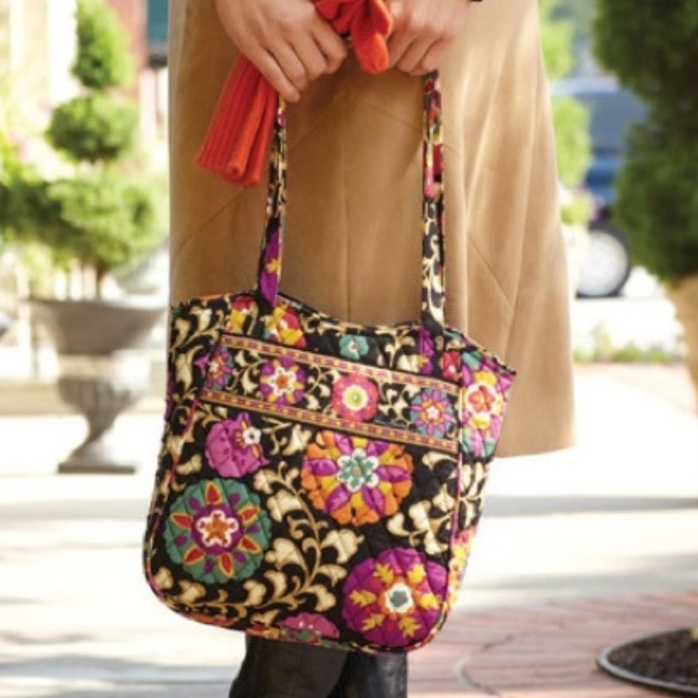 Vera Bradley Retired Suzani Holiday Tote